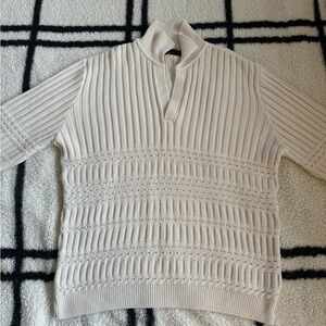 ASOS Large Over Sized Long Sleeve Polo Sweater
